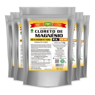 Imagem de Cloreto de Magnésio Puro Unilife 1gk Produto em Pó - 5 Unidade
