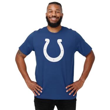 Imagem de FOCO Camiseta masculina de manga curta com logotipo principal do time NFL