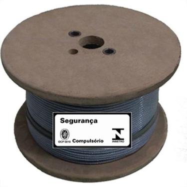 Imagem de Cabo Aco Lobo Plastificado 6X7 3,20Mm 1/8 200M 15