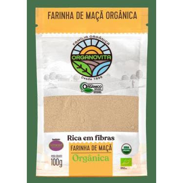 Imagem de Farinha de Maçã Orgânica Organovita 100g
