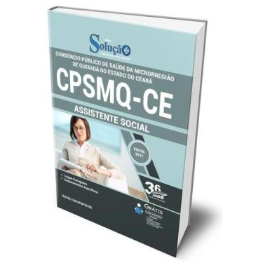 Imagem de Apostila CPSMQ-CE - Assistente Social - Editora Solução