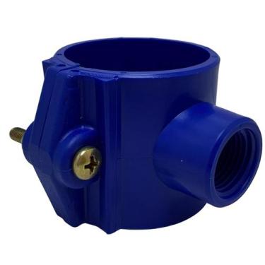 Imagem de Abraçadeira para tubo PVC 50 X 1/2" com parafuso - ANB