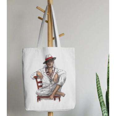 Imagem de Bolsa Ecobag - ZÉ PELINTRA - Ecológica 100% Algodão Cru - Lojas Áurea