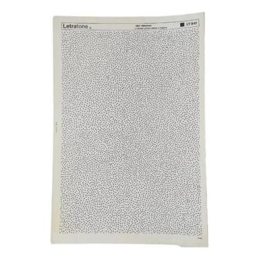 Imagem de Letratone Letraset Decalque 25 X 38cm Retícula Adesiva 941 - Coisas do