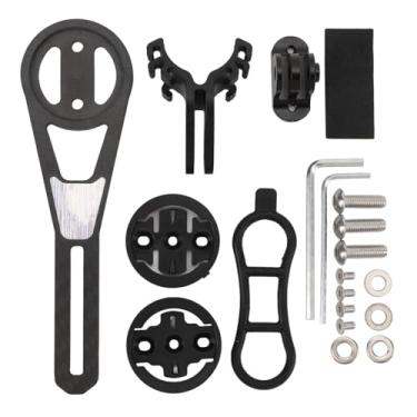 Imagem de Montagem do Computador de Bicicleta, Fibra de Fibra de Carbono Ciclismo de Ciclismo de Montagem de Computadores Beacket Beacket para Bryton para Mage para Xoss (Tipo curto)