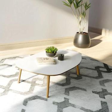 Imagem de Mesa de Centro Organica 120cm 100% MDF Dalla Costa Casa Lar - Dalla Co