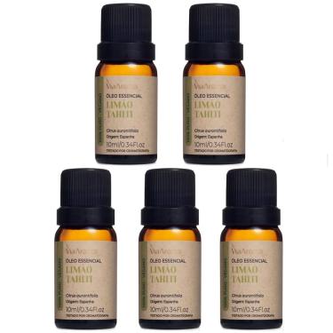 Imagem de Óleo Essencial Limão Tahiti Via Aroma - 10ml - 5 unidades