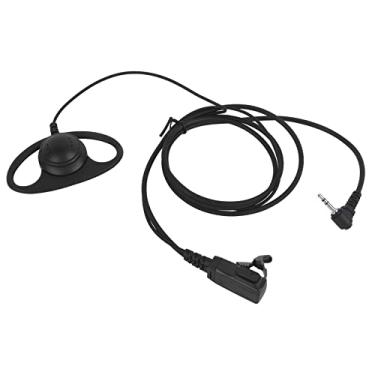 Imagem de Pdflie Fone de ouvido em forma de D de 2,5 mm com microfone PTT para Motorola Talkabout Radio T100 T200 T200TP T260 T260TP T265 T380 T400 T460 T600 T605 T800 MH230R MR350 0R MT35 0R MS350R