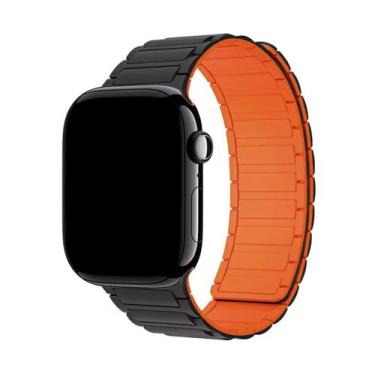 Imagem de Pulseira Elos Silicone Compatível Com Apple Watch - Baú do Viking, Pre