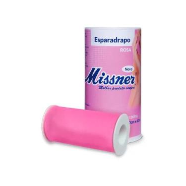 Imagem de Esparadrapo Rosa 10cm X 4,5m Missner