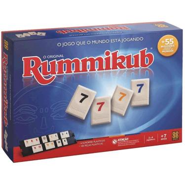 Imagem de Jogo De Estratégia Rummikub Raciocínio Lógico Grow