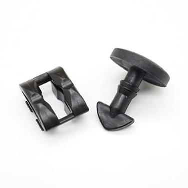 Imagem de DZMZL Clipes de proteção para para-choque dianteiro e traseiro com retentores X2 Kit para Land Rover LR2 LR3 LR4 Range Rover Sport