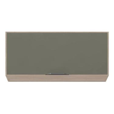 Imagem de Armário Aéreo Geladeira Firenze 1 Porta 70cm - Demóbile Cor Avena/menta