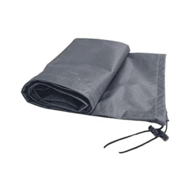 Imagem de Bothyi Capa para escorredor de roupas 600D Oxford com zíper e ajuste de quintal, proteção revestida de PVC, Cinza 180 Cm