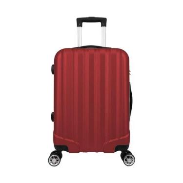 Imagem de Mala de Bordo ABS 4 Rodas Action Fortt Vermelha - MAB02-VR