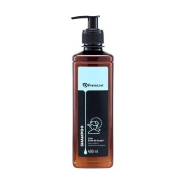 Imagem de Shampoo Hidratante Premisse Banho 400ml Limpeza Suave Brilho Natural Hidratação Todos Tipos Cabelo Antifrizz Oleosidade Leite Argan Hidratante
