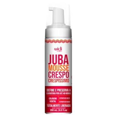 Imagem de FINALIZADOR MOUSSE JUBA CRESPOS CRESPISSIMOS 200ML CABELOS DEFINIDOS E REVITALIZADOS