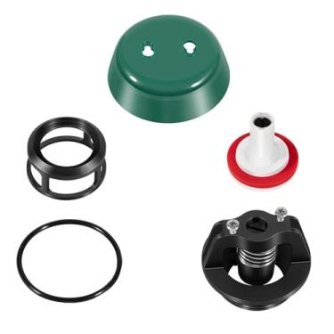 Imagem de YMT Kit de reparo de metade superior 1/5.1 cm - 3/10.2 cm serve para PVB4A, 4A00407 Poppet e kit de peças de bonnet substituição para Apollo Conbraco, 4A504A2F, 4ALF504A2F Disjuntor de vácuo de