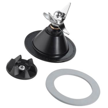 Imagem de XUZHID Lâminas de liquidificador, base de cortador de substituição e conjunto de juntas de vedação de silicone para liquidificadores de suco HBB908 Componente acessórios de utensílios de cozinha