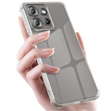 Imagem de Capa Case Protetora Anti Impacto Celular TPU Compatível Motorola Moto G75 Transparente Premium
