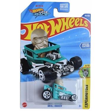 Imagem de Carrinho Hot Wheels Skull Shaker, Experimotors 3/10 [Green] 118/250 - HYY59