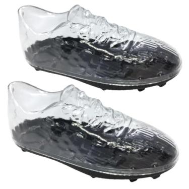 Imagem de Conjunto com Caixinhas Acrílicas em Formato de Chuteira – Kit Lembrancinha Criativa para Festa Infantil, Tema Futebol, Brindes Personalizados, Decoração Esportiva (Mimo Esportivo, kit, 10)