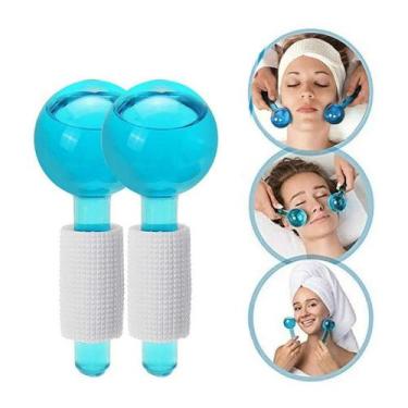 Imagem de Esfera Cromoterapia Beauty Crystal Ball Massagem Facial Olhos Corpo Cu