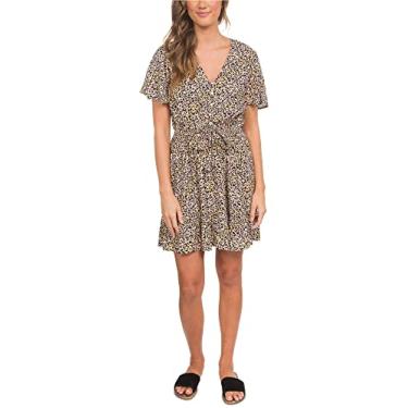 Imagem de Hurley Vestido casual feminino flertante festa selvagem PP