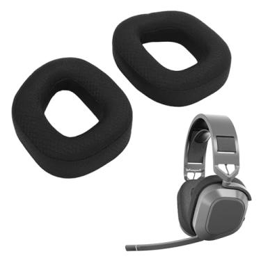 Imagem de GOWENIC Substituição de Earpads, Almofadas de Ouvido Sem Fio Fone de Ouvido Com Espuma de Memória de Alta Densidade para Cor Sair Hs80 Rgb
