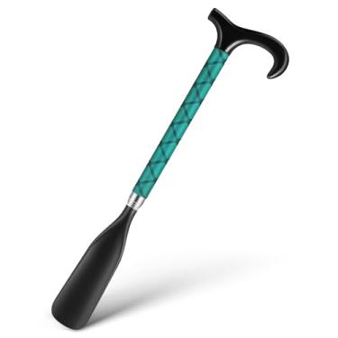 Imagem de Beaupretty Calçadeira de Longo para Botas, Ajudante de Sapato de Viagem de Metal para Idosos, Puxador de Artefatos, Bengala Verde