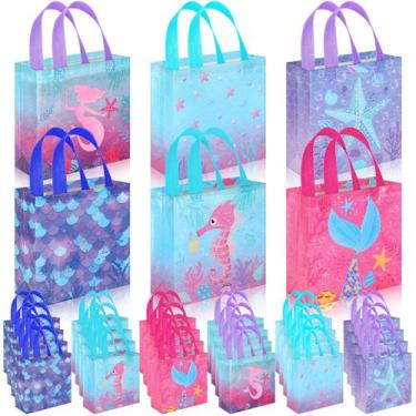 Imagem de Bolsas de lembrancinhas Sweetude Mermaid, 40 unidades para meninos e m