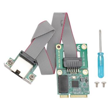 Imagem de Mini PCIE Network Card de alta velocidade estável 2,5g Adaptador Ethernet RJ45 RJ45 para estação de trabalho do servidor de desktop