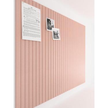 Imagem de Placa de cortiça Bumusty Felt Bulletin Board Tiles 47x35cm - Coral