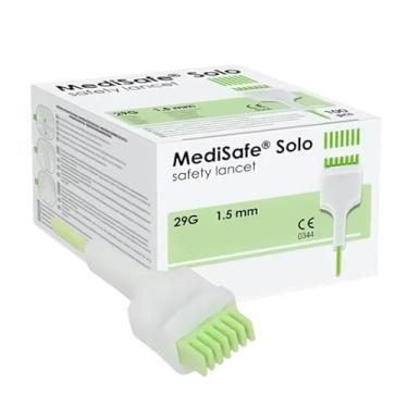 Imagem de Lanceta Automática de Segurança 29G x 1,5mm | 1 Caixa com 100 Unidades