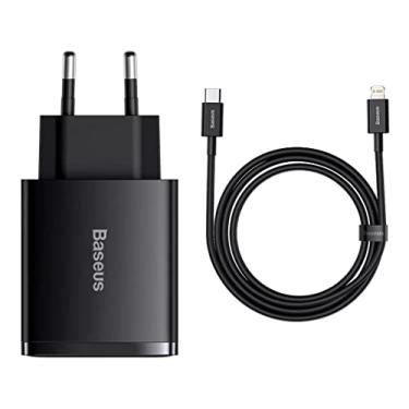 Imagem de Carregador de Parede Baseus Compact Quick Charger 2U+C 30W (Preto)