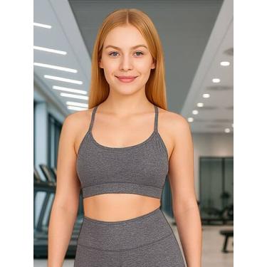 Imagem de Top Academia Alça Fina sem Bojo Nadador Fitness Liso - c8 TOP ANA - MA