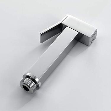 Imagem de Torneiras, Spray Gaccessories Banheiro Wc Cleaniutensils Injeção de Alta Pressão Latão Corpo Limpo Torneira Aperte o Interruptor G1 2 Mountihole