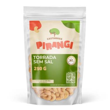 Imagem de Castanhas Pirangi Torrada Sem Sal 250g - Tipo W1 Premium