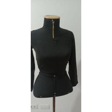 Imagem de Cropped Manga Longa com Zíper - LamouR