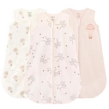 Imagem de Saco de dormir para bebês JELLYMONI de 18 a 24 meses 100% algodão, pac