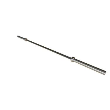 Imagem de Barra de Musculação Reta Pel-453O Olímpica Preta E Cromada