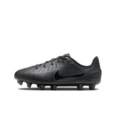 Imagem de Nike Tênis de futebol unissex infantil Legend 10 Academy Fg/Mg, Preto preto selva profunda, 2.5 US