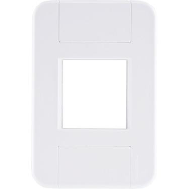 Imagem de Placa 2 Postos Juntos 4x2 Tramontina Tablet Branca Tramontina