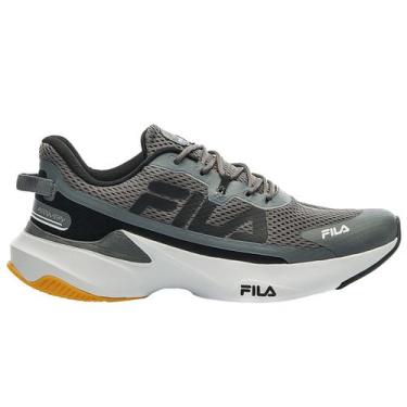 Imagem de Tênis Fila Recovery Masculino Original, 41, Cinza, Preto, Masculino