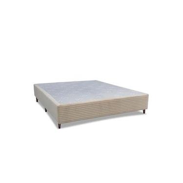 Imagem de Base Box para Colchão Casal Cama inBox Livity 38x138x188cm - Bege