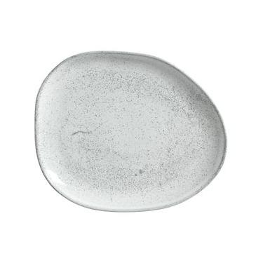 Imagem de Conjunto com 6 Pratos Raso Oval Orgânico Echo 31x24x2,5cm