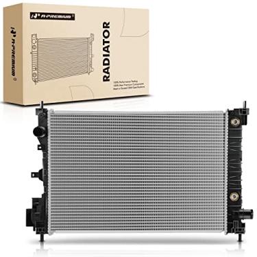 Imagem de A-Premium Conjunto De Radiador Líquido Arrefecimento Do Motor Com Óleo Transmissão Compatível Chevrolet Spark 2016, 2017, 2018, 2019, 2020, 2021 E 2022, Cvt Automático