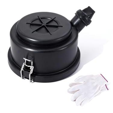 Imagem de Tektall Tampa de filtro de ar 11011-7056 compatível com Kawasaki FD731V FD750D FXT00V FX651V para substituição de escavadeira Volvo EC25 EC30 EC35 P533761