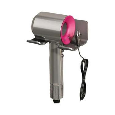 Imagem de Suporte De Parede Autoadesivo De Alumínio Para Secador De Cabelo Dyson