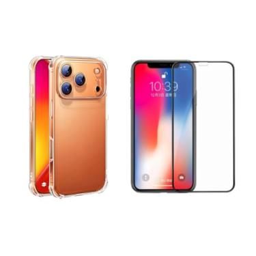 Imagem de Capinha + pelicula de vidro 3D compativel com IPHONE 17 PRO MAX